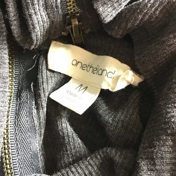 ONETHELAND | Ribbed Wrap Sleeveless Dress - Picture 3 of 3